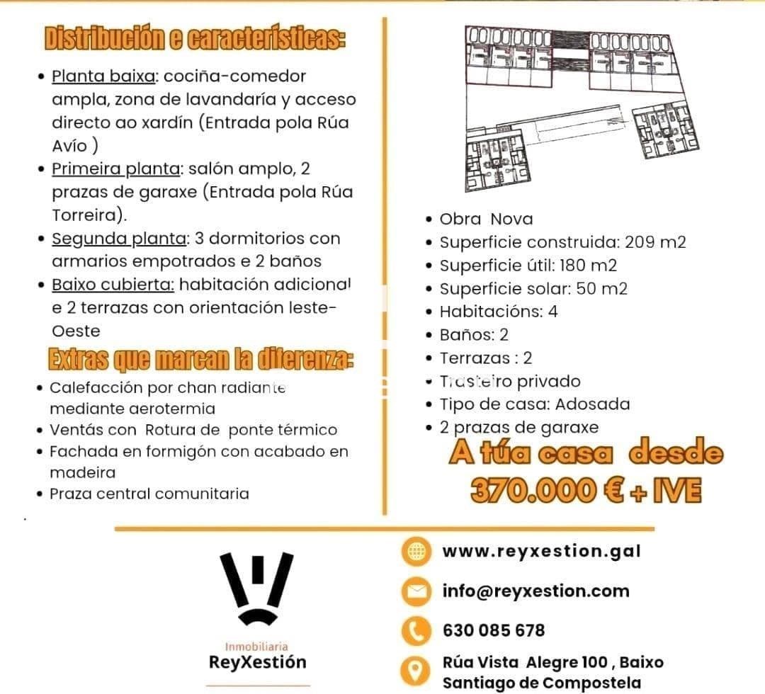 Foto 22 OBRA NOVA - CHALET ADOSADO - ZONA NORTE (Santiago de Compostela)