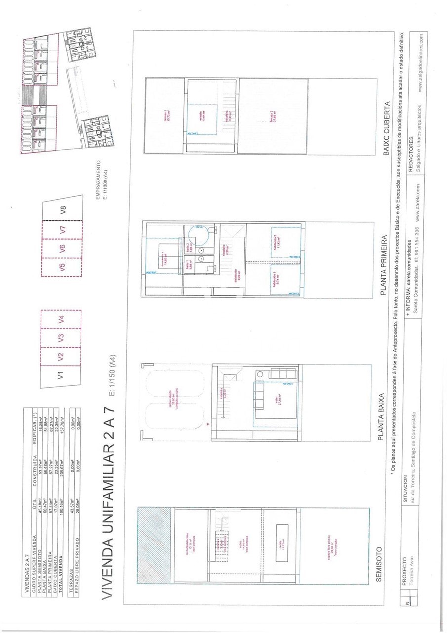 Foto 2 OBRA NUEVA - CHALET ADOSADOS EN ZONA NORTE DE SANTIAGO