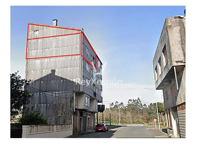 PLANTA 3ª EXTERIOR + BAIXO CUBERTA, na rúa Alexandre Bóveda, Santa Comba