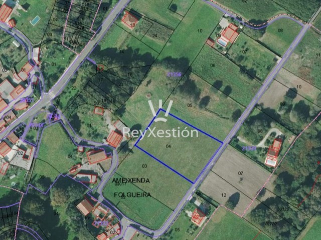 Terrenos Urbanos en Ames, aldea Folgueira (15 min. de Santiago) 